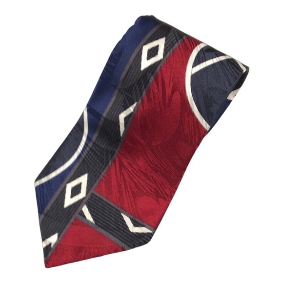 HALSTON Vintage Italian Silk Tie - Picture 4 of 6